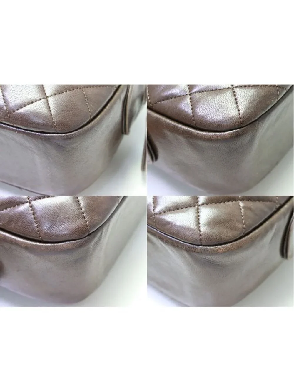 Chanel Quilted Lambskin Chain Shoulder Bag